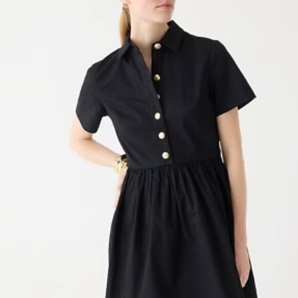 NWT J Crew A-line Shirt-Dress in Chino Size 8 - Picture 2 of 3